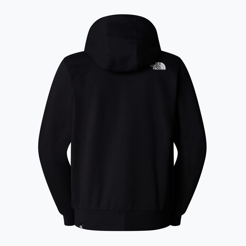 Men's The North Face Simple Dome Full Zip Hoodie black 6