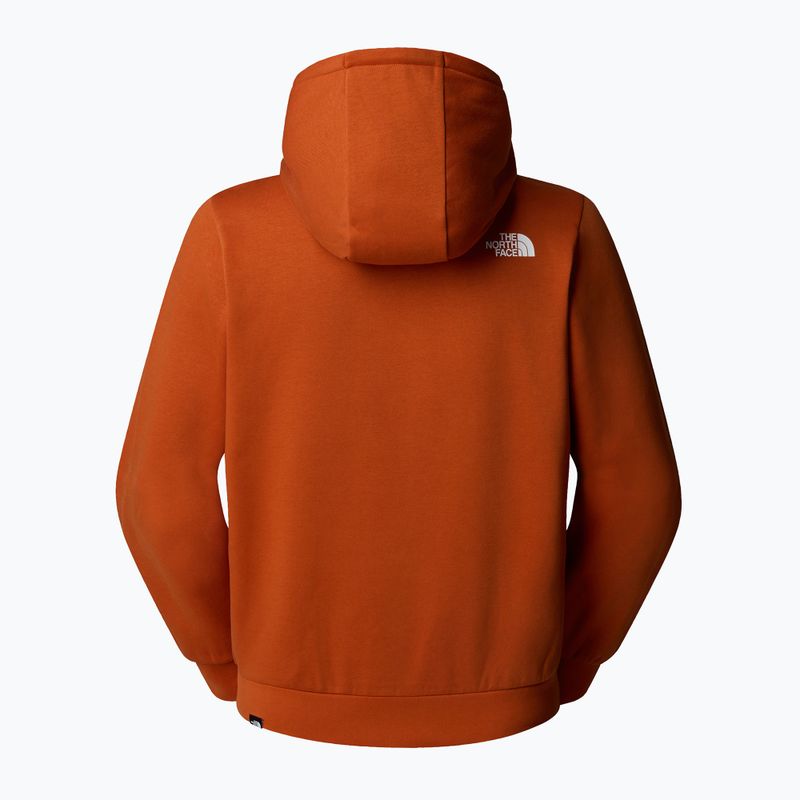 Men's sweatshirt The North Face Easy Hoodie earthen copper 2