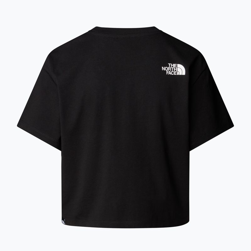 Women's T-shirt The North Face Easy Relaxed Cropped black 2