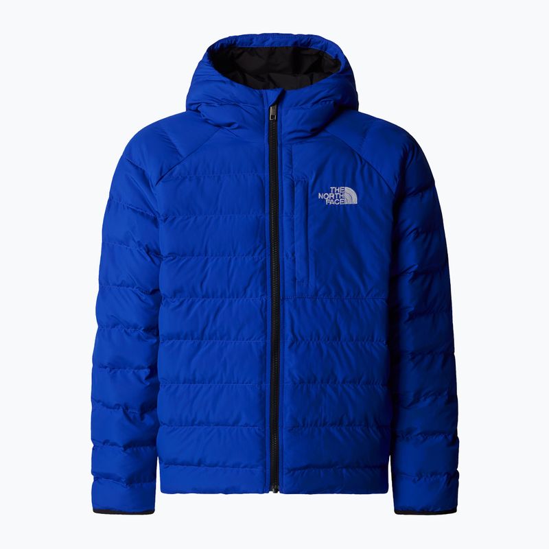 The North Face Reversible Perrito blue children's down jacket 5