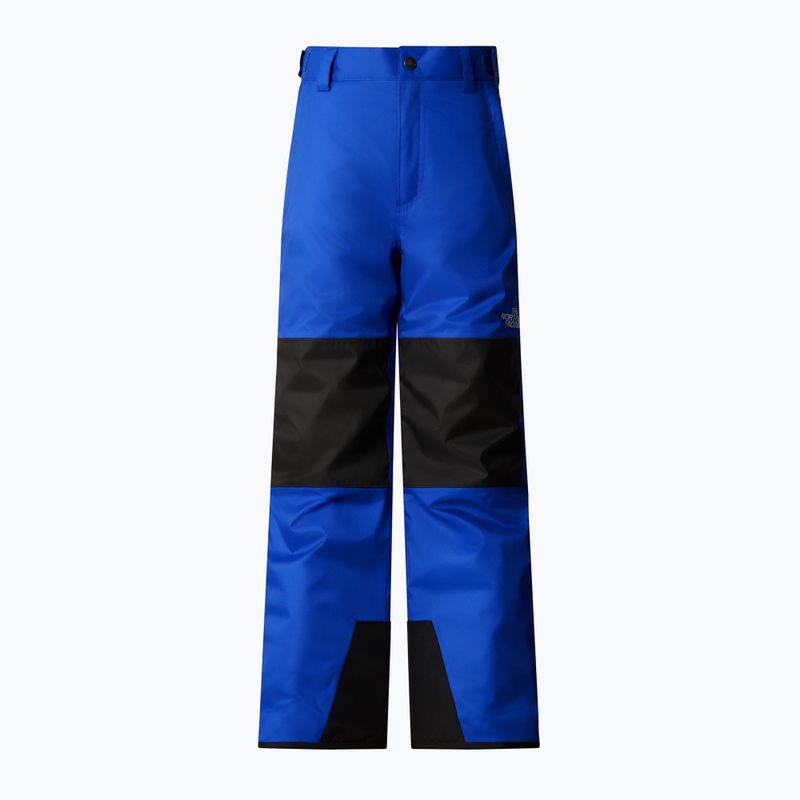 The North Face Freedom Insulated blue children's ski trousers 4