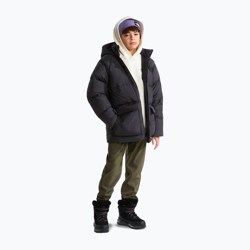 Children's down jacket The North Face Teen North Down Fleece Lined Short Parka tnf black 4