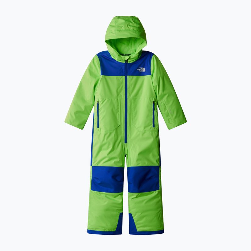 The North Face Kid Freedom Snow Suit safety green 3