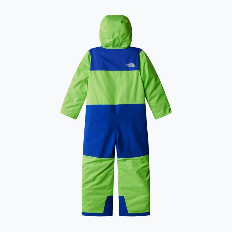 The North Face Kid Freedom Snow Suit safety green 4