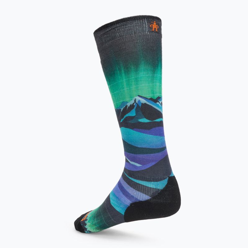 Smartwool women's ski socks Ski Targeted Cushion Compression Print OTC black 2