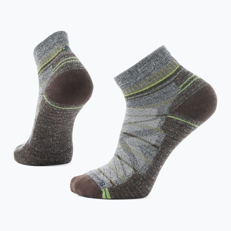 Socks Smartwool Hike Light Cushion Pattern Ankle ash/charcoal