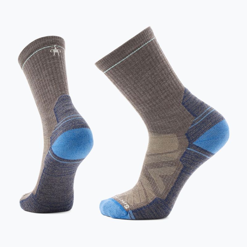 Socks Smartwool Hike Light Cushion Crew taupe-laguna blue