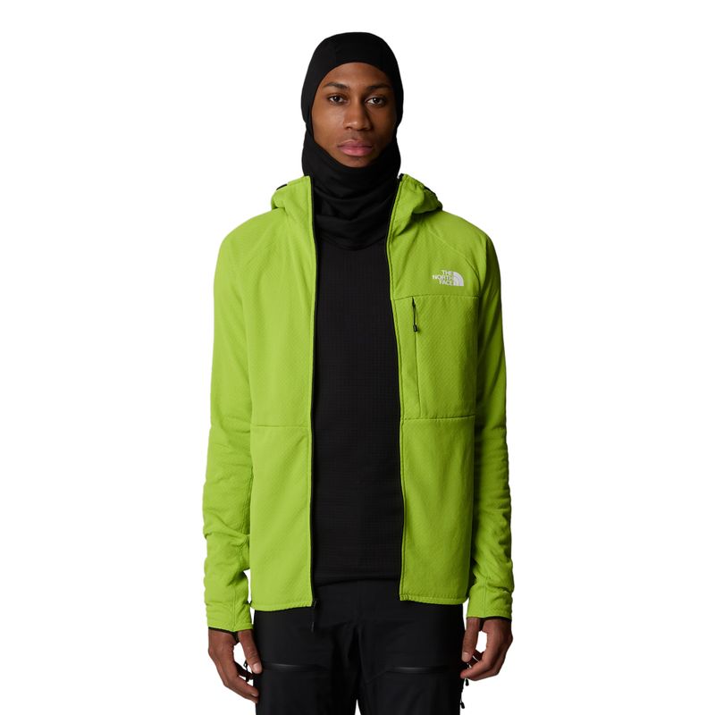 Men's The North Face Summit Futurefleece FZ meadow grass sweatshirt 4