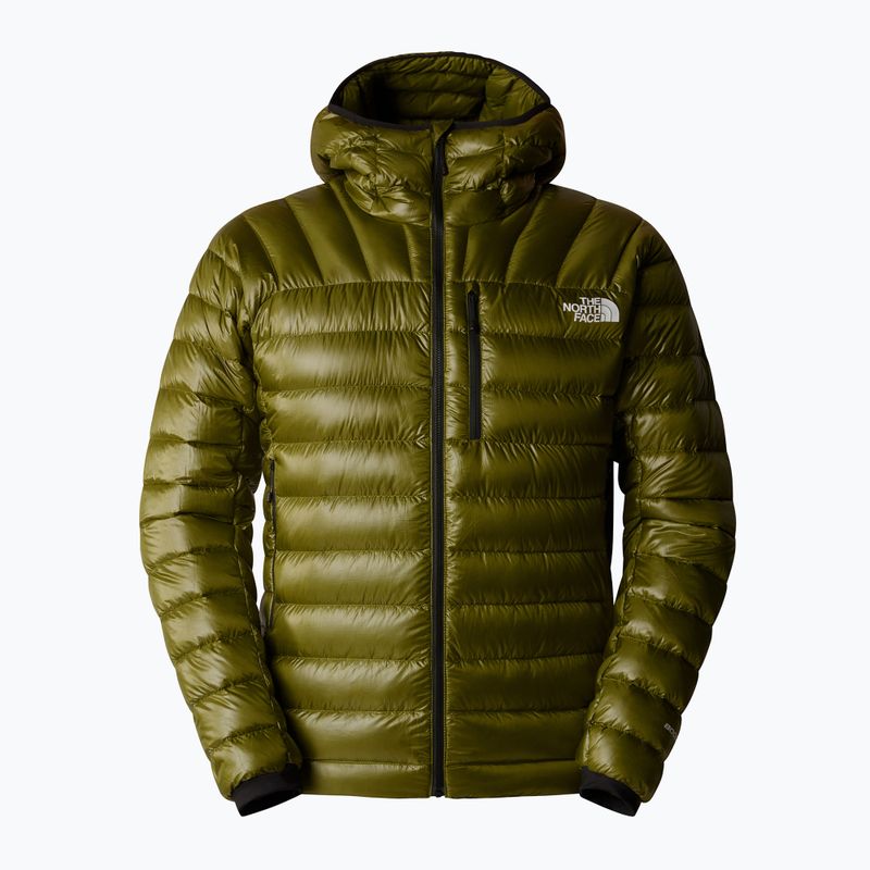 Men's down jacket The North Face Summit Breithorn Hoodie forest olive 5