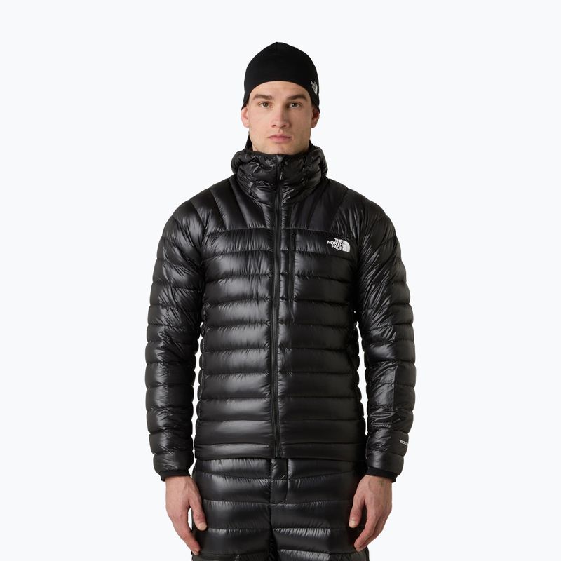 Men's down jacket The North Face Summit Breithorn Hoodie black 4