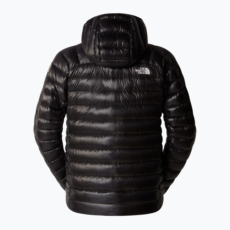 Men's down jacket The North Face Summit Breithorn Hoodie black 2