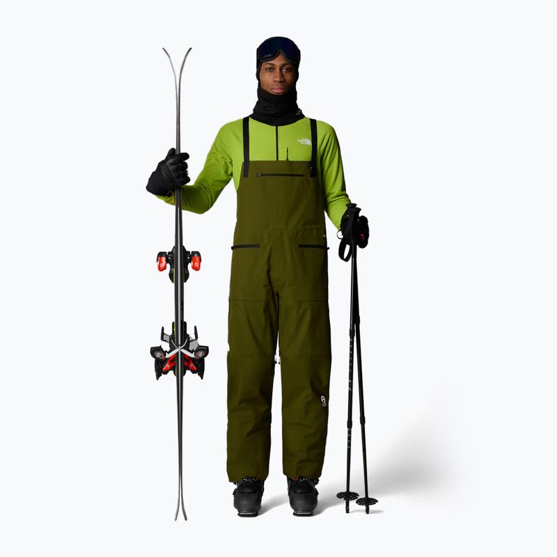 Men's ski trousers The North Face Verbier GTX Bib forest olive 3