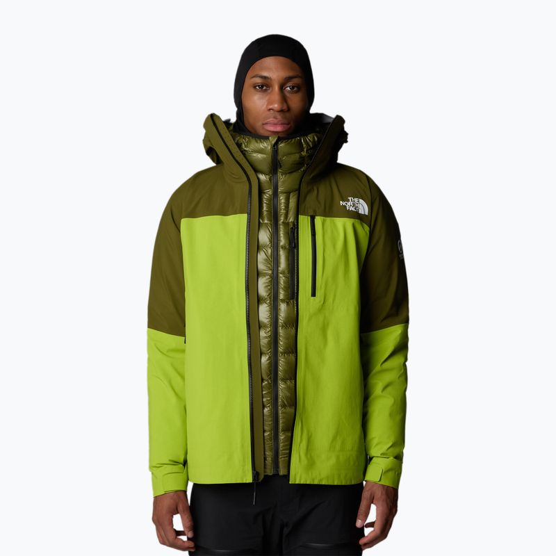 Men's The North Face Summit Torre Egger Futurelight meadow grass/forest olive rain jacket