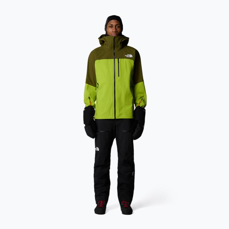 Men's The North Face Summit Torre Egger Futurelight meadow grass/forest olive rain jacket 2