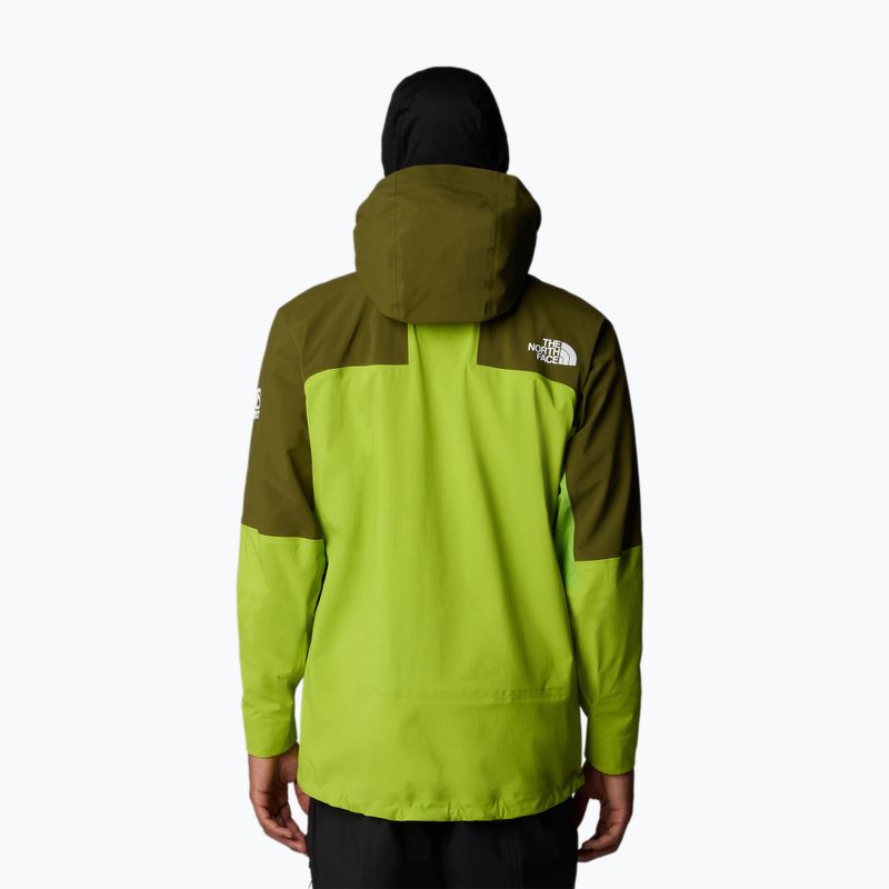 Men's The North Face Summit Torre Egger Futurelight meadow grass/forest olive rain jacket 3