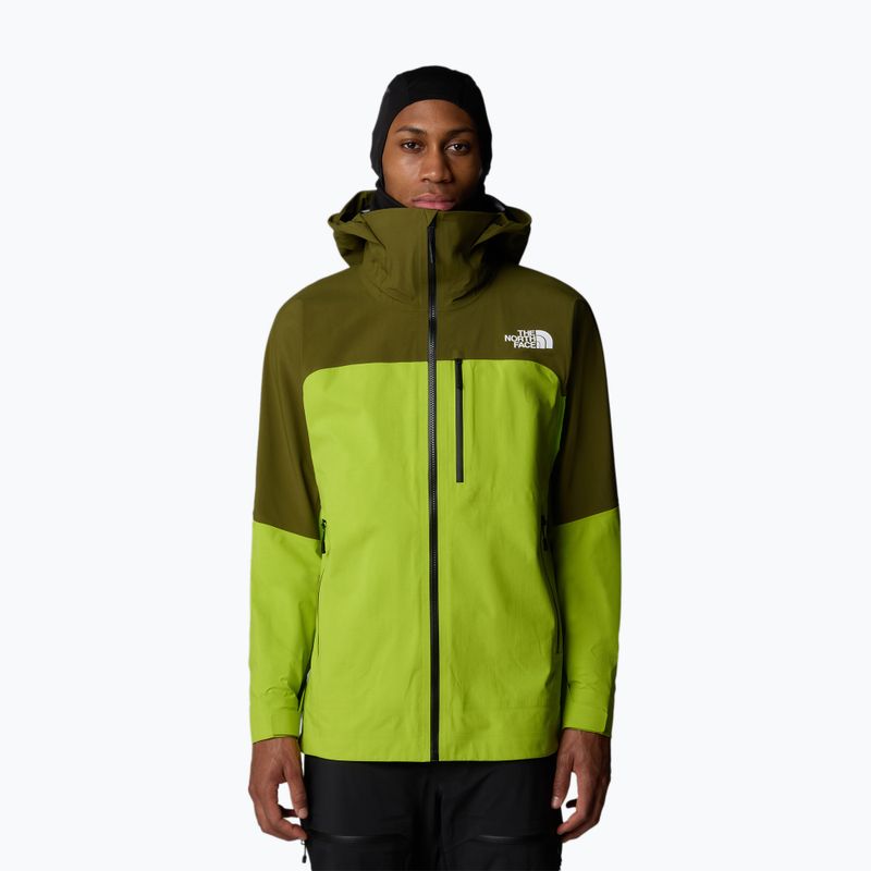 Men's The North Face Summit Torre Egger Futurelight meadow grass/forest olive rain jacket 4