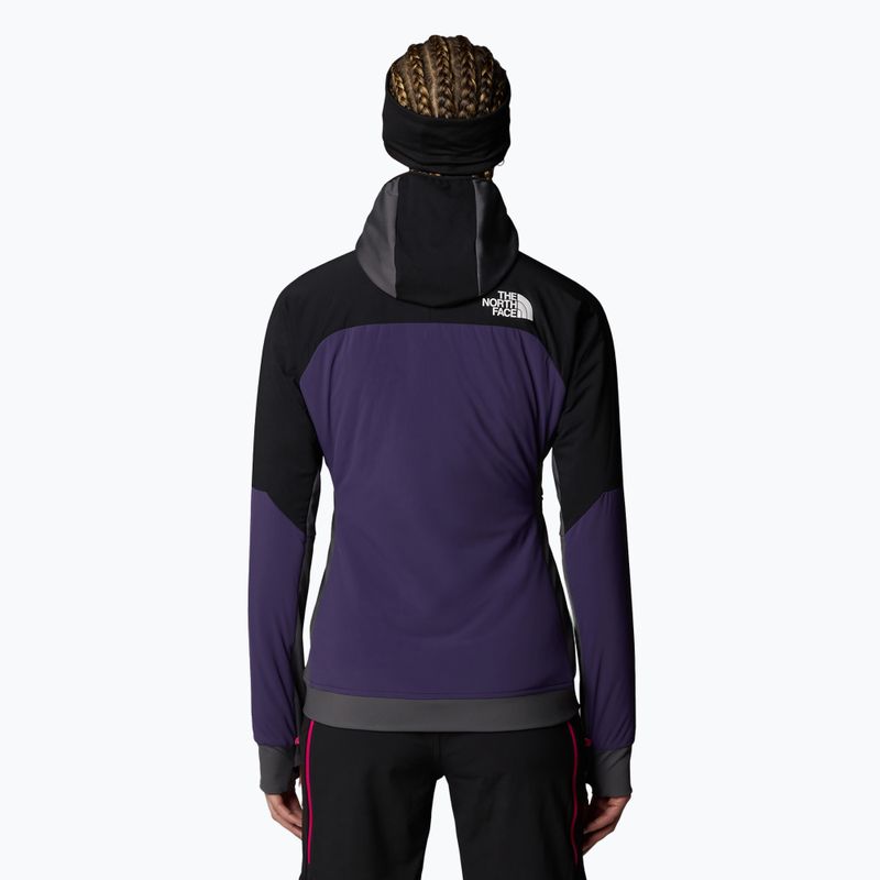 Women's hybrid jacket The North Face Binntal Hybrid Ventrix Hoodie eternal purple/black 3