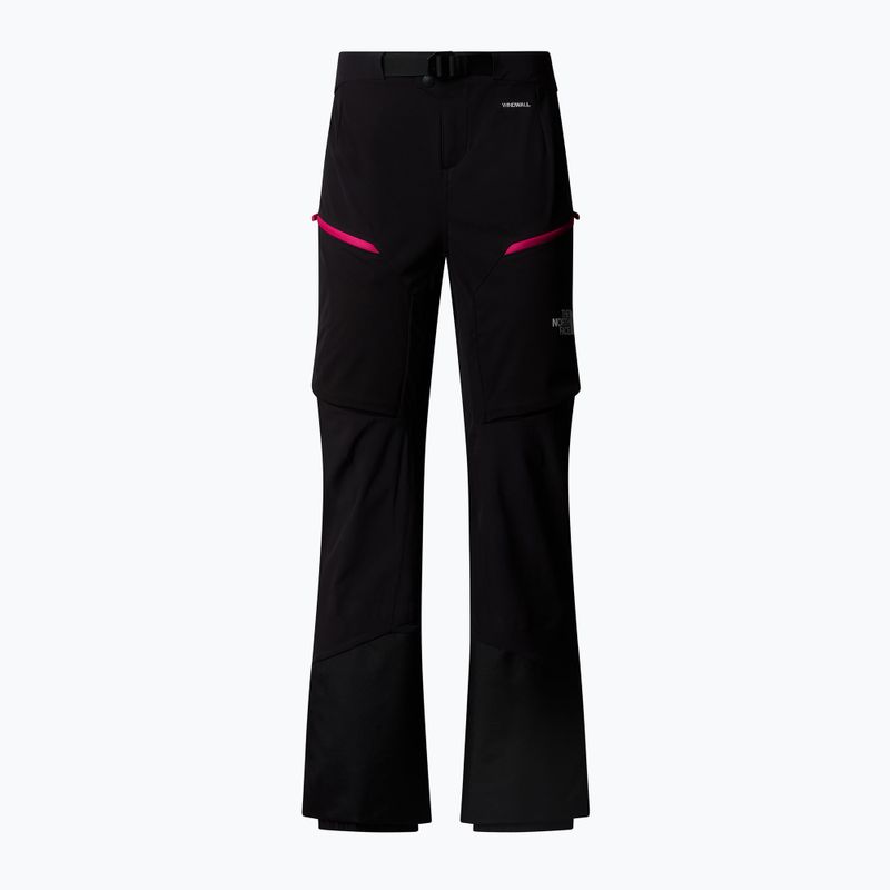 Women's ski trousers The North Face Alstorm Hybrid black/pink primose 4