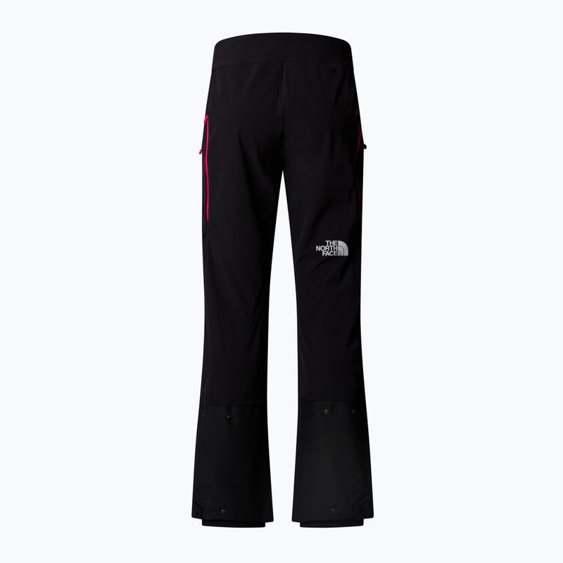 Women's ski trousers The North Face Alstorm Hybrid black/pink primose 5