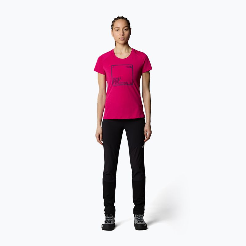 The North Face Lightning pink primrose women's t-shirt 2