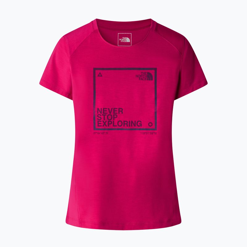 The North Face Lightning pink primrose women's t-shirt 4