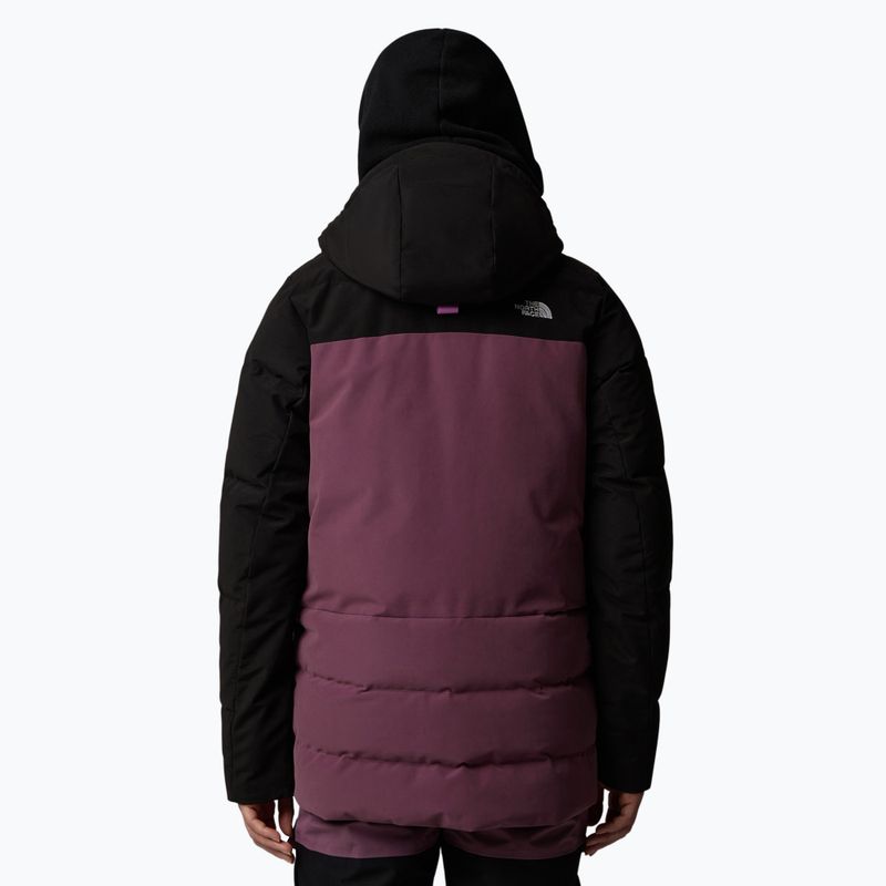 Women's ski jacket The North Face Pallie Down midnight mauve/black 3