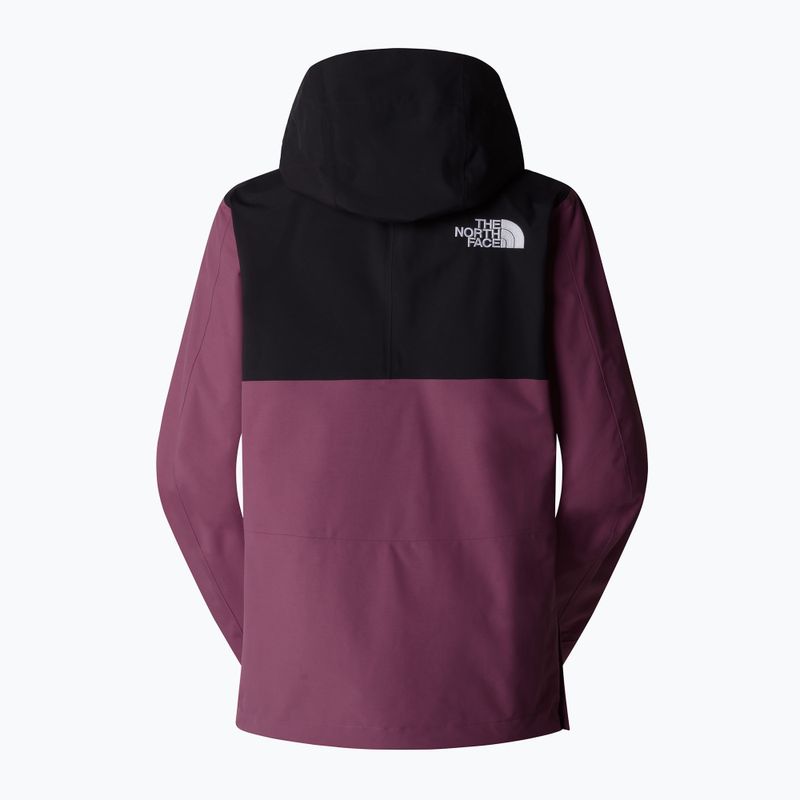Women's ski jacket The North Face Driftview Anorak black/midnight mauve 5