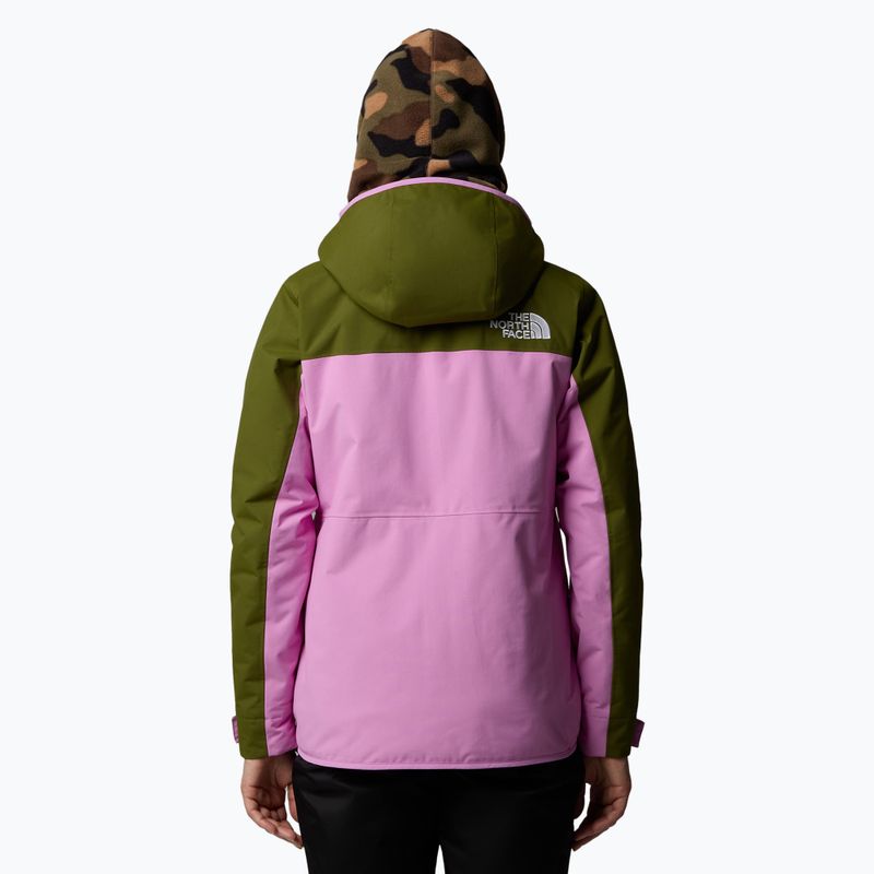 The North Face Namak Insulated forest olive/dragonfruit women's ski jacket 3