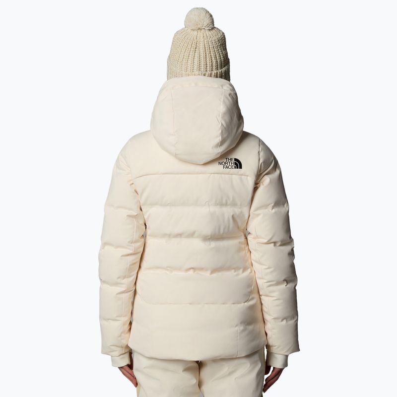 Women's ski jacket The North Face Cirque Down white dune 3