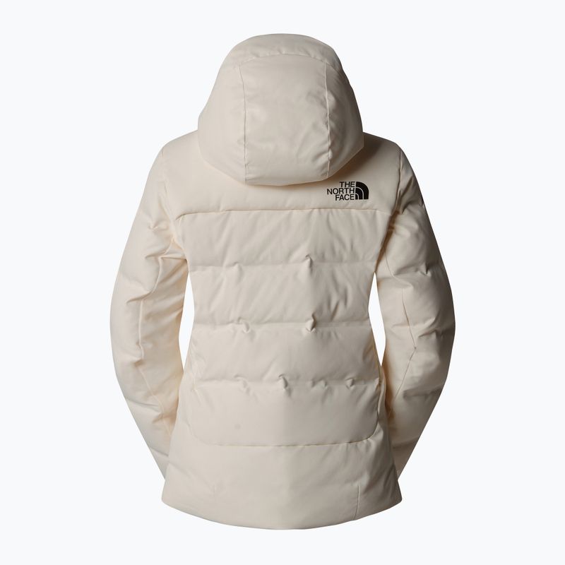 Women's ski jacket The North Face Cirque Down white dune 6