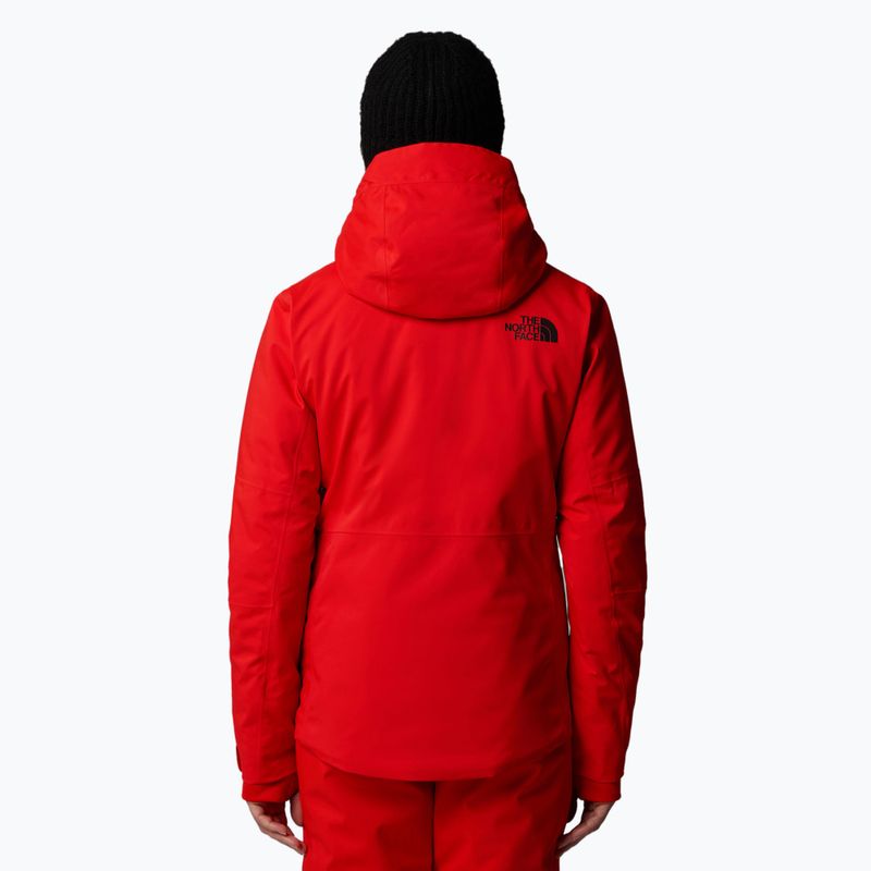 Women's ski jacket The North Face Lenado fiery red 3