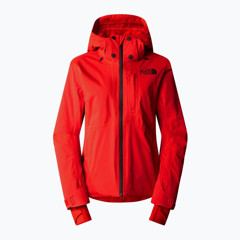 Women's ski jacket The North Face Lenado fiery red 5