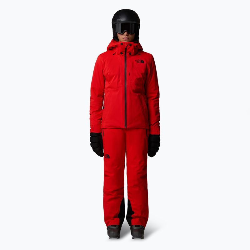 Women's ski trousers The North Face Lenado fiery red 2