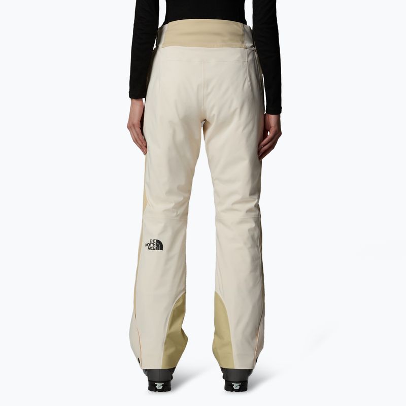 Women's ski trousers The North Face Lenado white dune 3