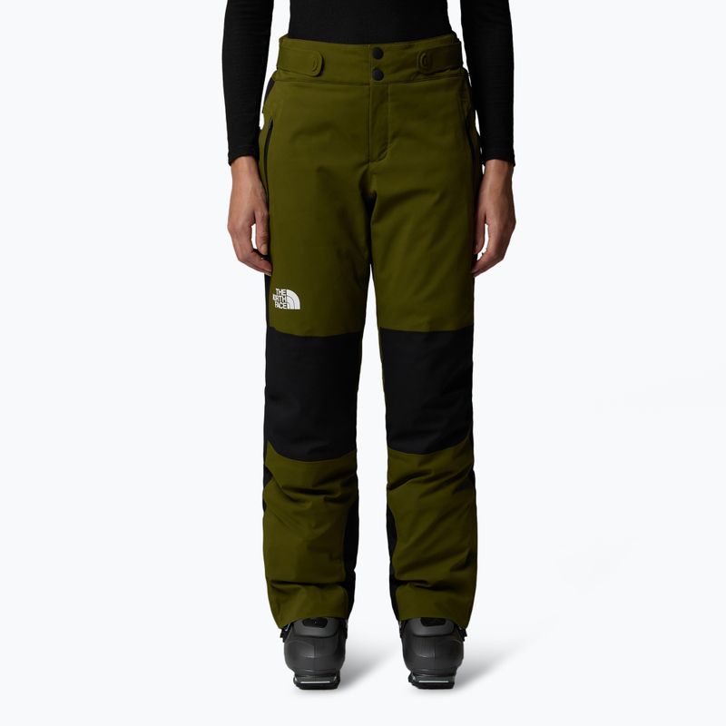 Women's ski trousers The North Face Lenado forest olive/black