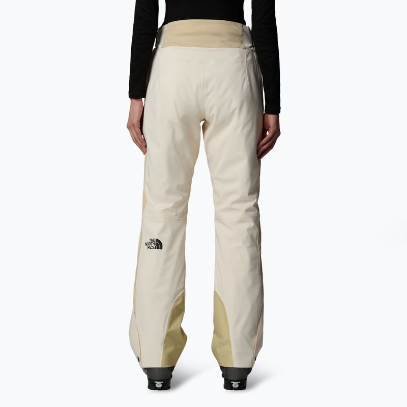 Women's ski trousers The North Face Lenado Short white dune 3