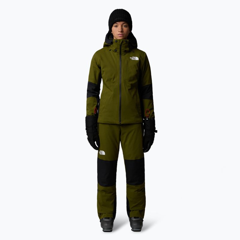 Women's ski trousers The North Face Lenado Short forest olive/black 2