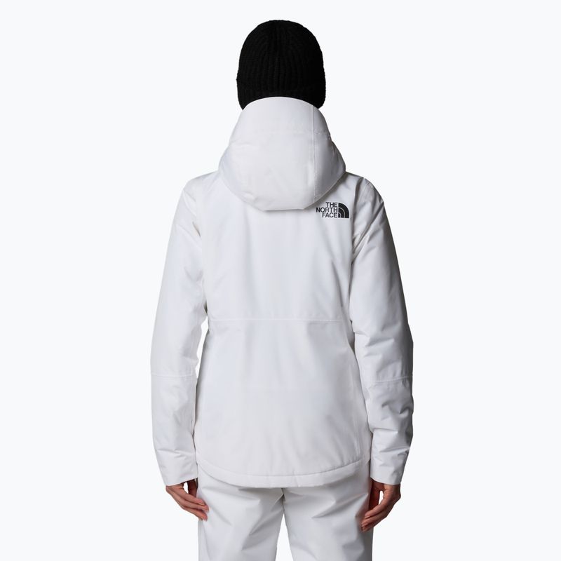 Women's ski jacket The North Face Descendit white 3