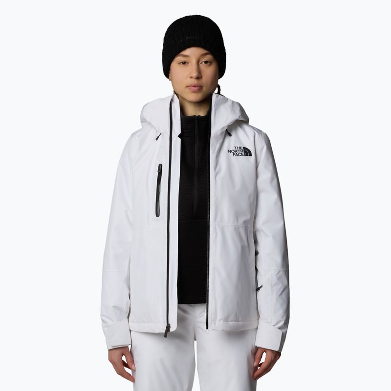 Women's ski jacket The North Face Descendit white 4