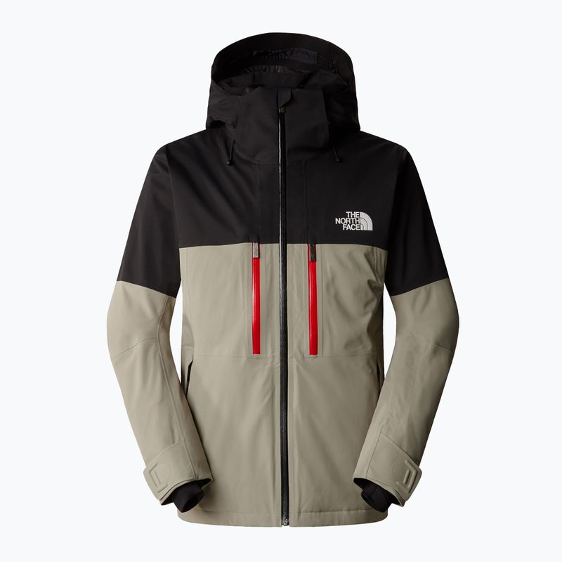 Men's ski jacket The North Face Chakal clay grey/black 5