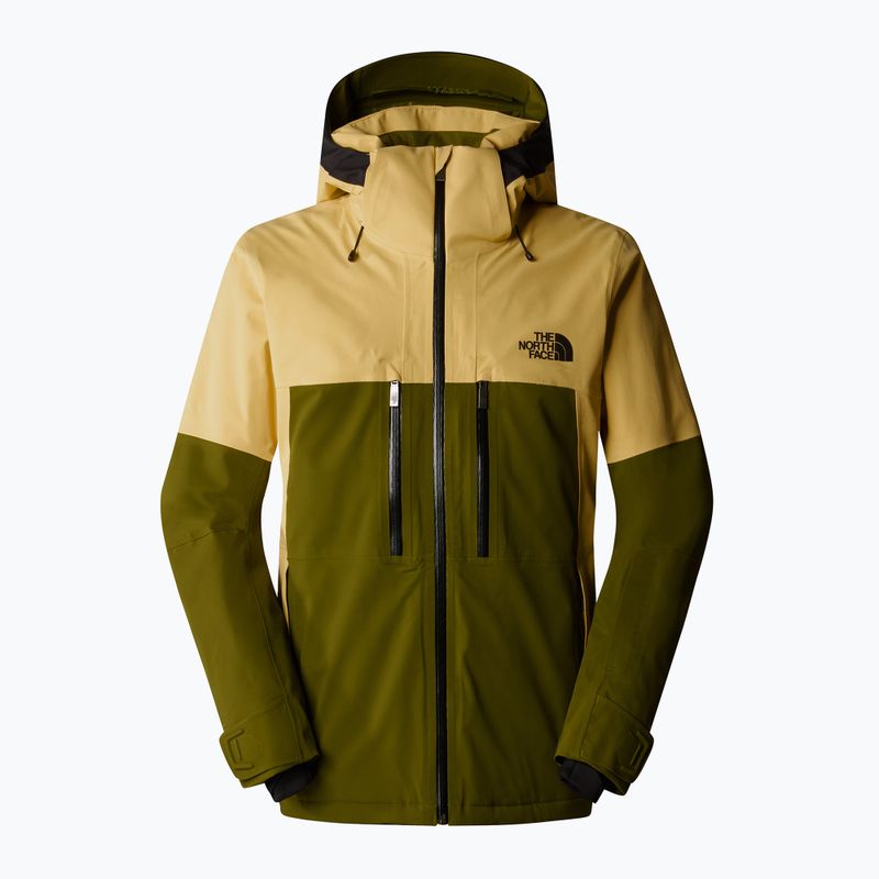 Men's ski jacket The North Face Chakal lichen gold/forest olive 5