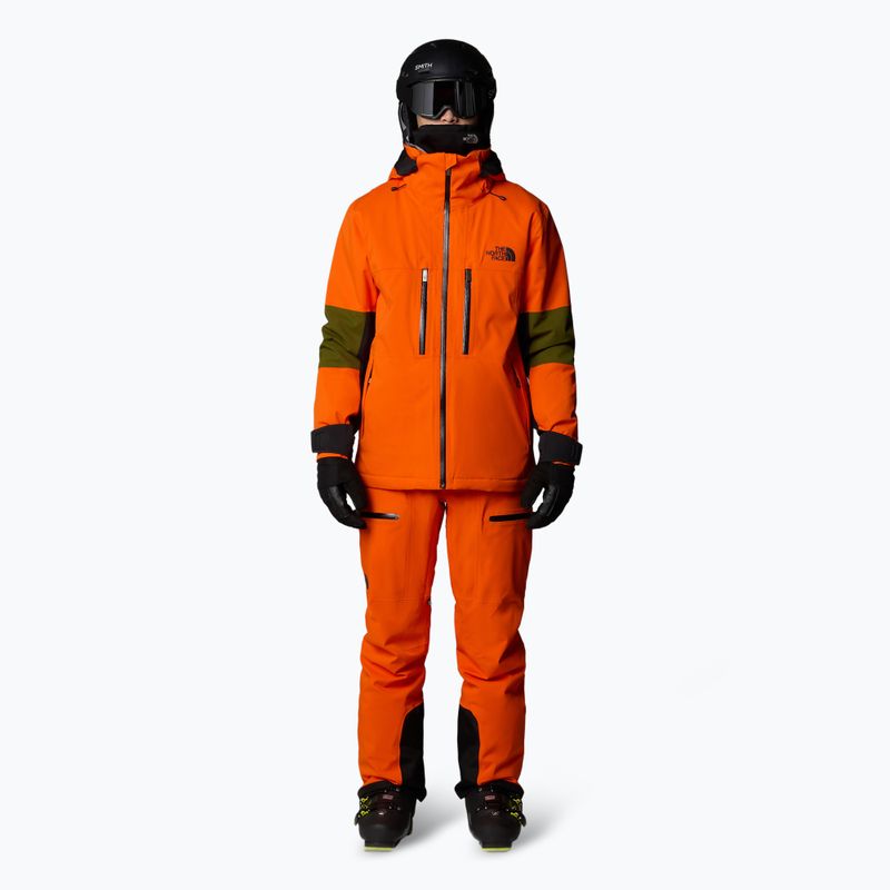 Men's ski trousers The North Face Chakal Regular orange 2