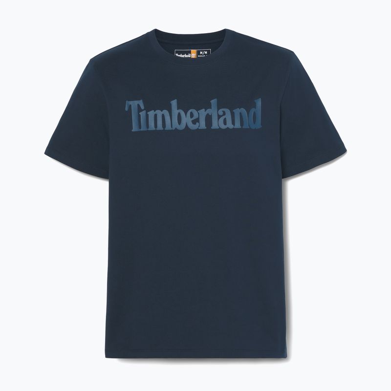 Men's Timberland Tfo Wordmark Logo dark sapphire/dark denim T-shirt 4