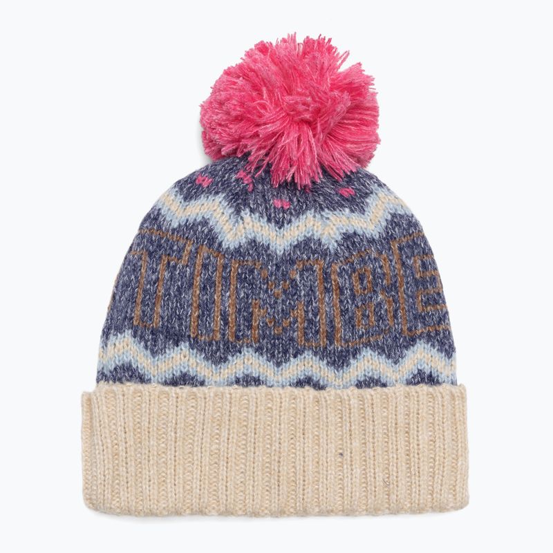Timberland women's winter Fairisle Cuff Hat peacoat 2