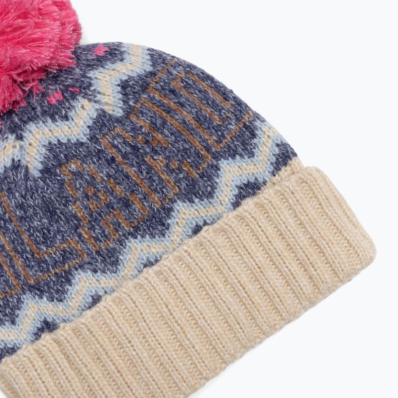 Timberland women's winter Fairisle Cuff Hat peacoat 3
