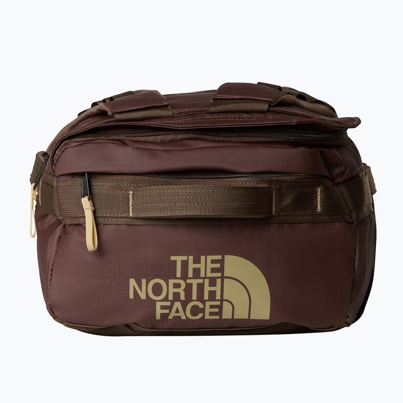 The North Face Base Camp Voyager Duffel 32 l smokey brown/khaki stone travel bag 3