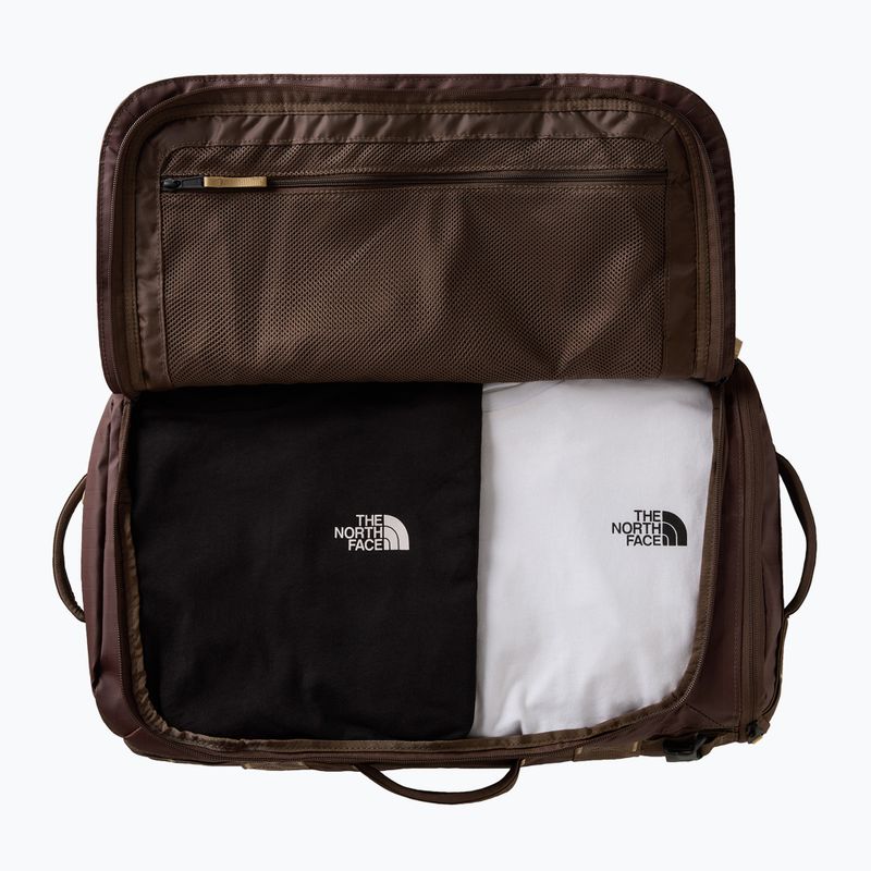 The North Face Base Camp Voyager Duffel 32 l smokey brown/khaki stone travel bag 5