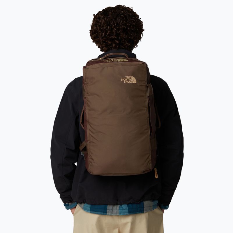 The North Face Base Camp Voyager Duffel 32 l smokey brown/khaki stone travel bag 7