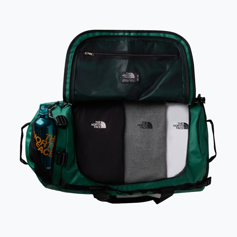 The North Face Base Camp Duffel M 71 l evergreen/black travel bag 4