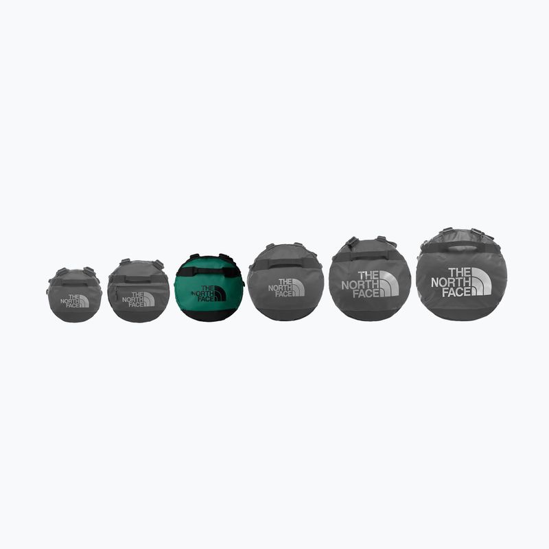 The North Face Base Camp Duffel M 71 l evergreen/black travel bag 5